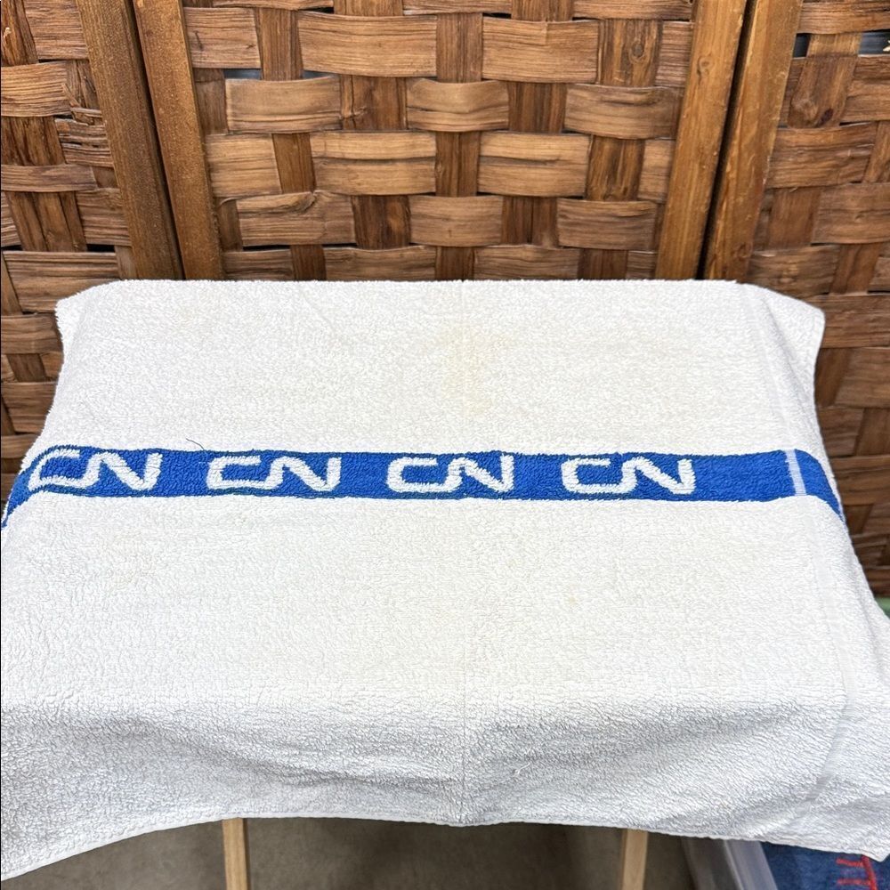 Vintage Canadian National Railway towel
